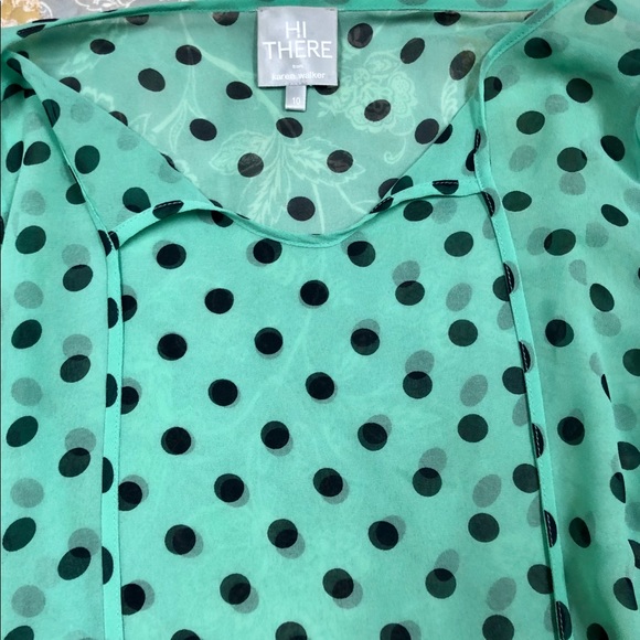 Polka dot blouse - Picture 3 of 4